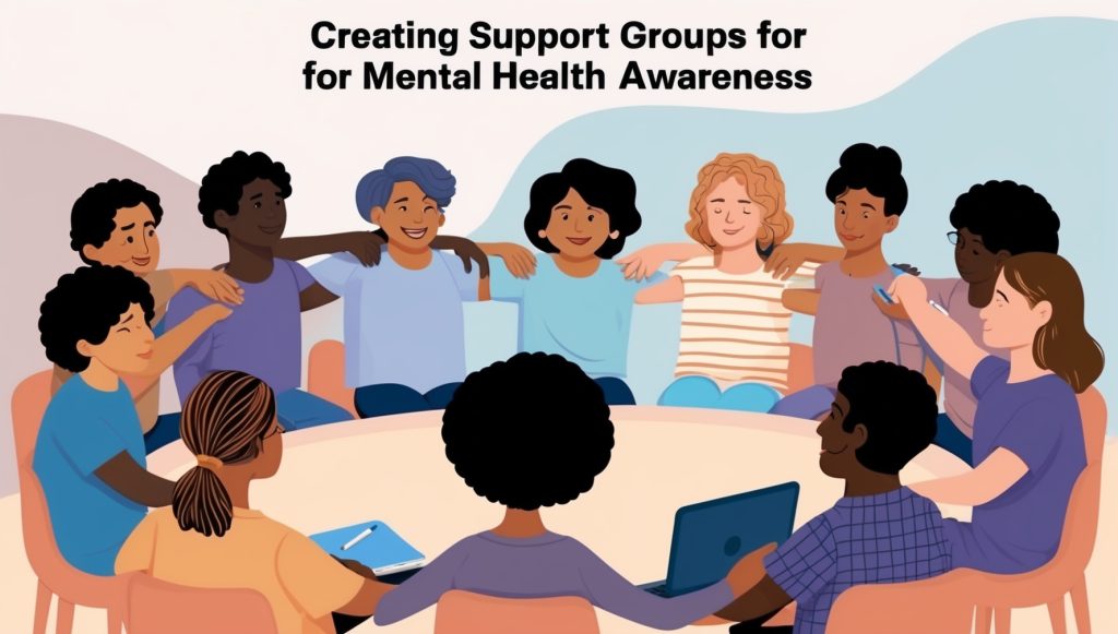 Creating Support Groups for Mental Health Awareness