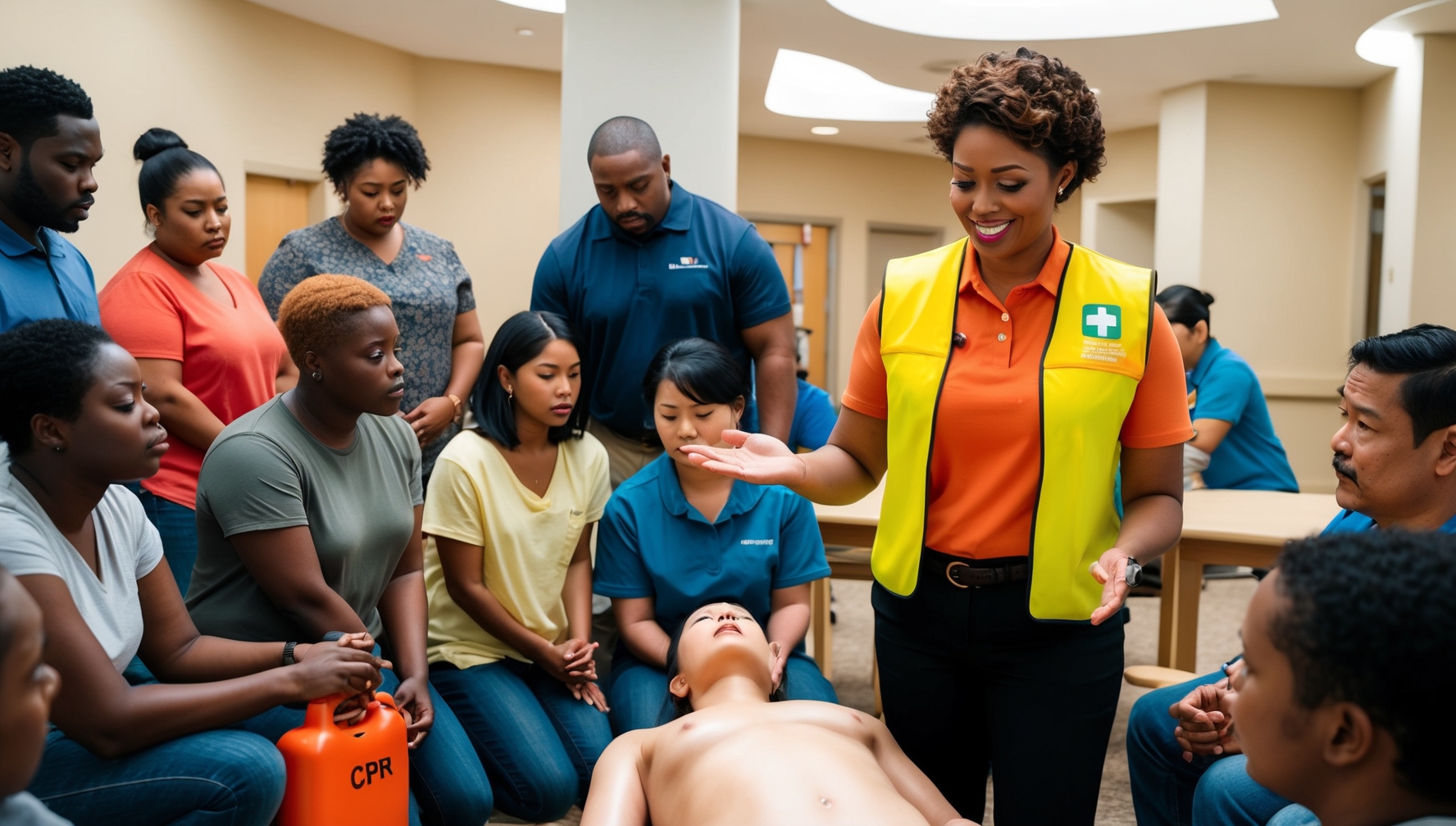 First Aid and CPR Training for Community Members