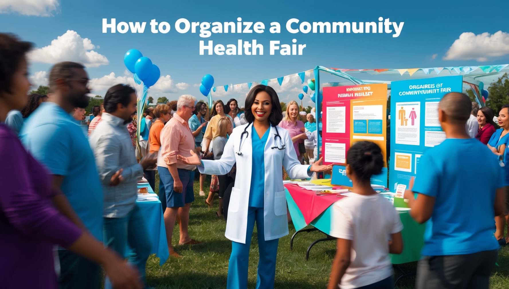 How to Organize a Community Health Fair