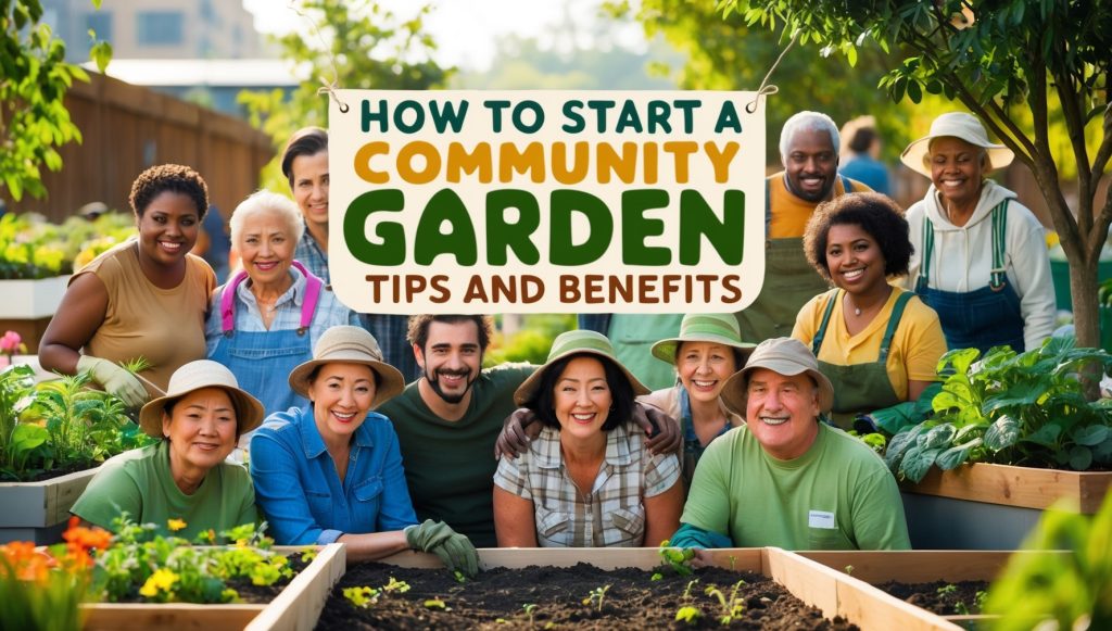 How to Start a Community Garden Tips and Benefits