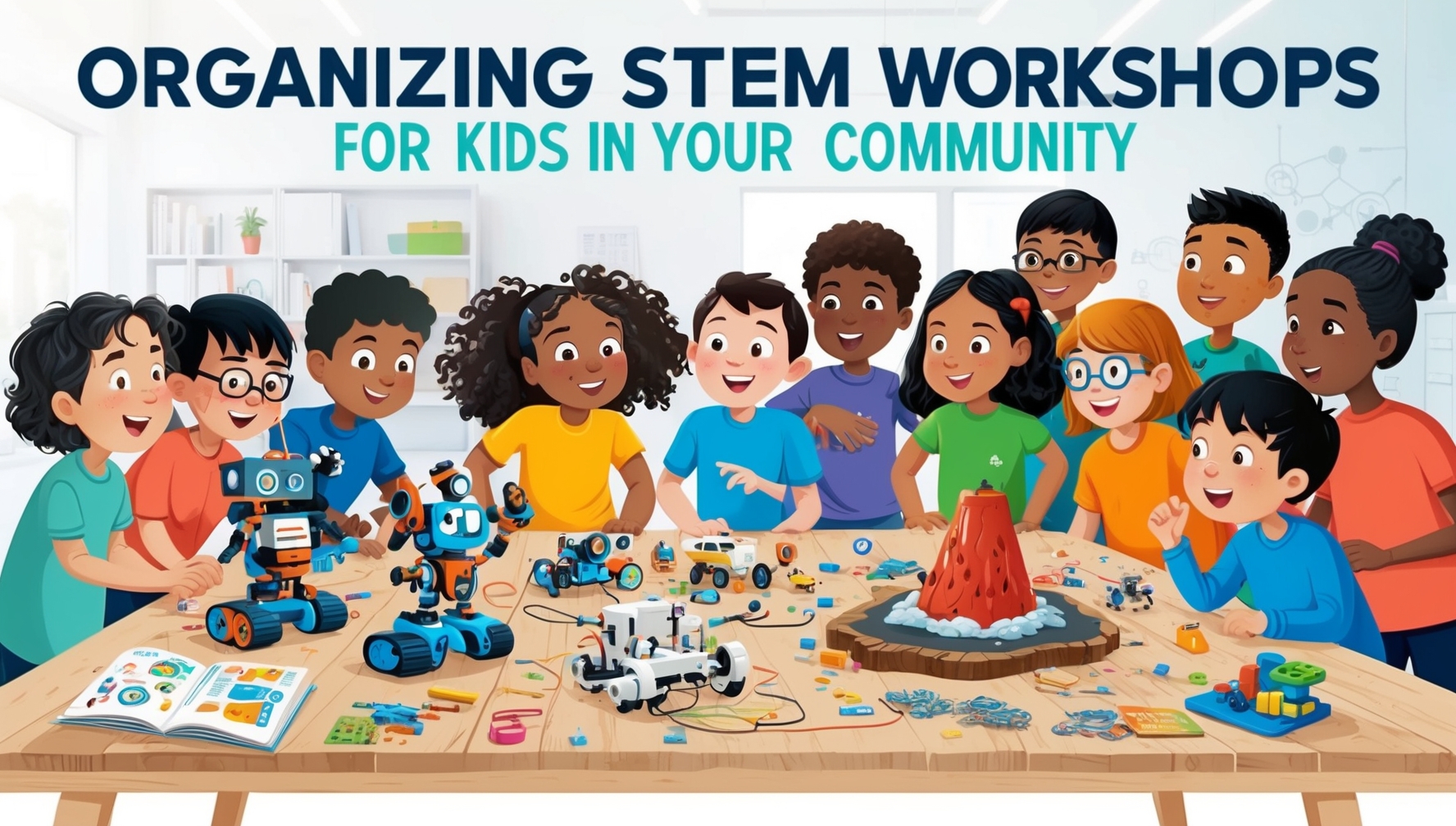 Organizing STEM Workshops for Kids in Your Community