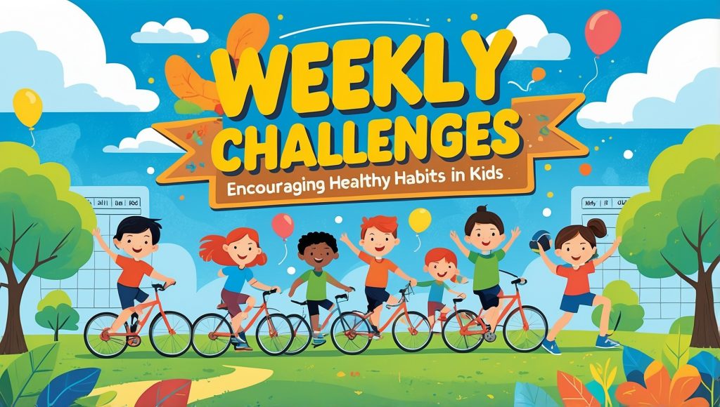 Encouraging Healthy Habits in Kids Through Weekly Challenges