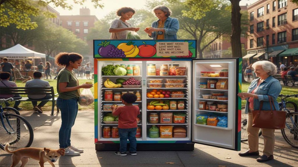 Setting Up a Community Fridge for Food Rescue