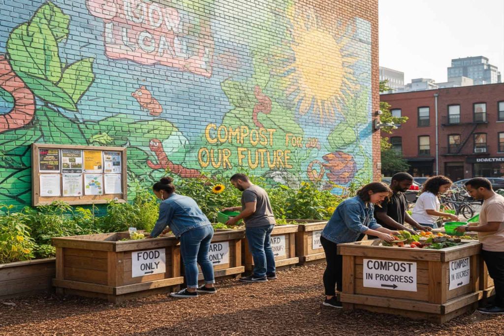 Implementing a Community Composting Drop Off Program